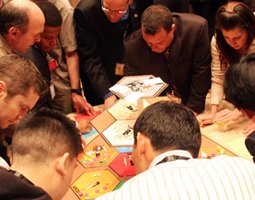 Image of people playing a game