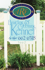 Sample Sign for a Kennel 