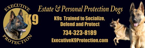 Sample Banner for Estate & Personal Protection Dogs